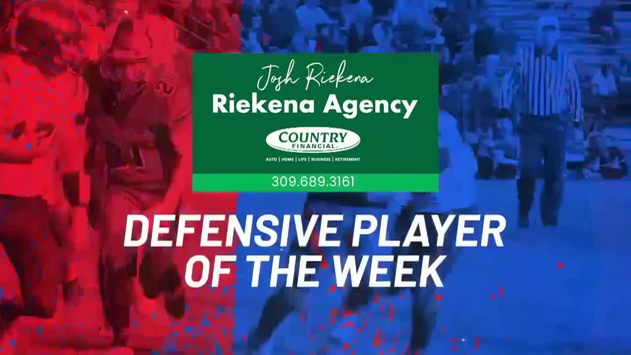 Defensive Player of the Week Announced for Peoria-Bloomington Area High School Sports