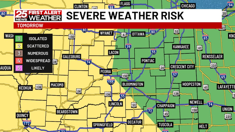Storm chances return tomorrow, watching next week too