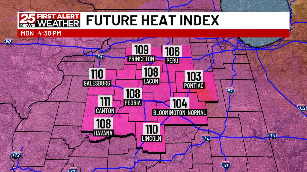 First Alert: Dangerous heat today with increasing severe weather chances