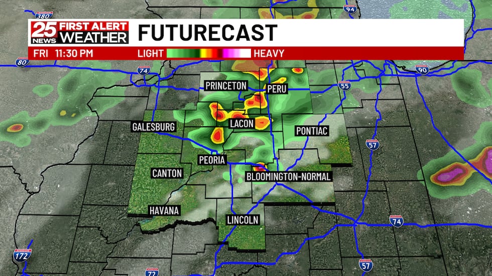 Periodic Storms Continue As Humidity Lingers