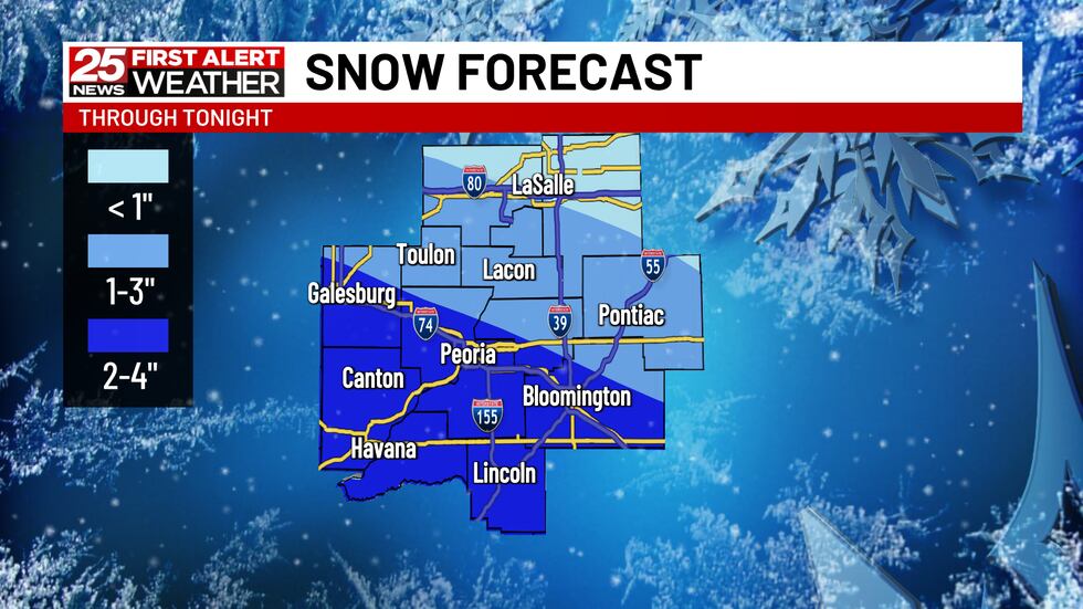 Snow Still Snow continues this evening and more is on the way this weekend