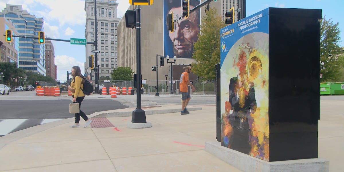 Peoria’s beautification effort enables artist to share stories of African American culture