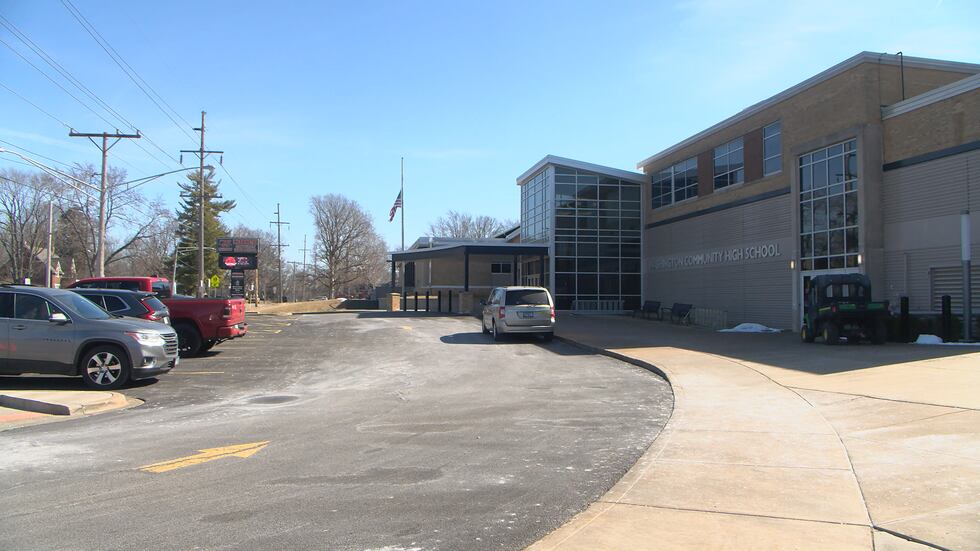 Washington Community High School, located at 115 Bondurant St.