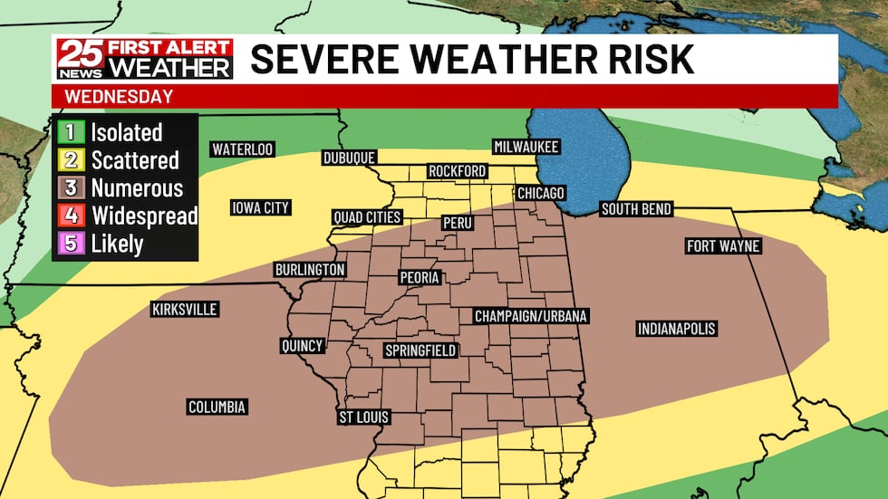 First Alert: Severe Storms Wednesday