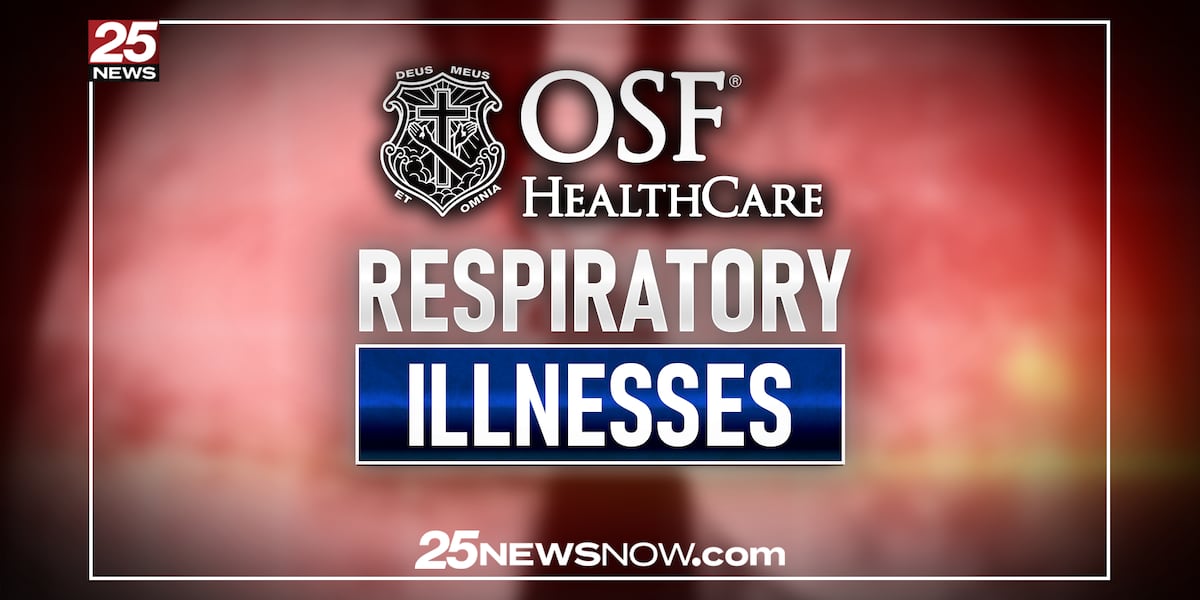 OSF sees record-high visits, IDPH reports surge in respiratory illnesses OSF sees record-high visits, IDPH reports surge in respiratory illnesses