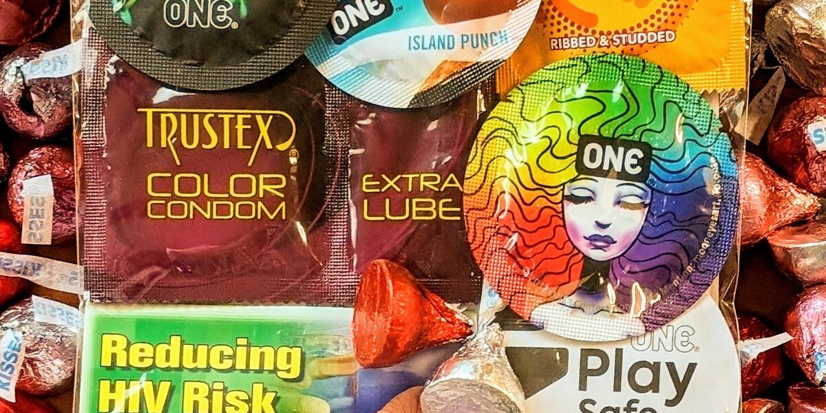 Free condoms available thanks to the McLean Co. Health Department to celebrate Valentine's Day Free condoms available thanks to the McLean Co. Health Department to celebrate Valentine's Day