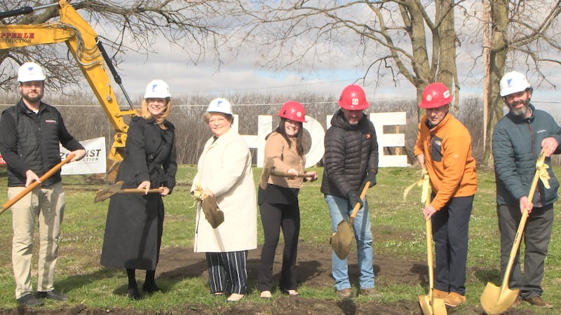 Leaders break ground on the new Carol House of Hope in Pekin.
