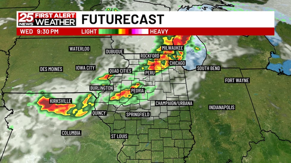 Hot, Humid, and Stormy: Central Illinois Braces for Severe Weather Later This Week