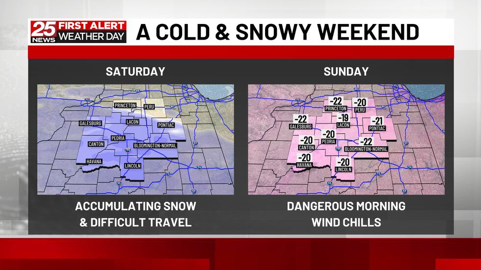 How Cold Tomorrow First Alert Weather Days: Snow likely tomorrow followed by dangerous cold