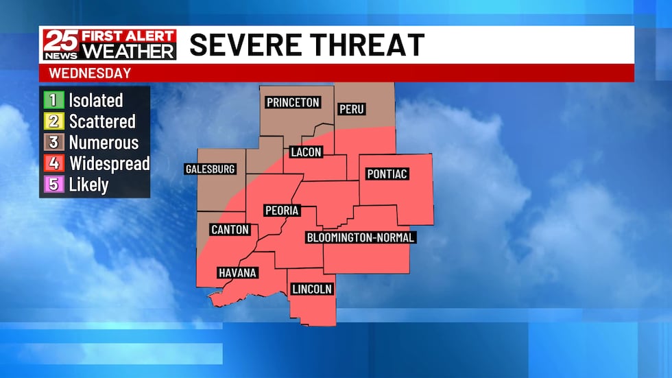 First Alert: All Eyes on Wednesday’s Severe Weather Threat
