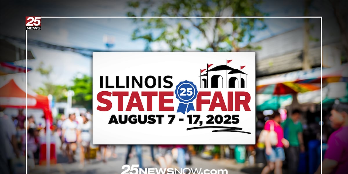 Illinois State Fair opens for 2025 season, following theme of ‘Adventure Awaits’