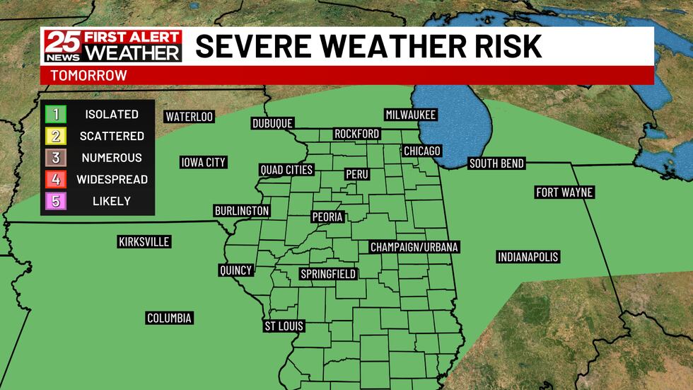 Weather 37814 Peoria Weather: Warmer Monday, Storm Chance Returns