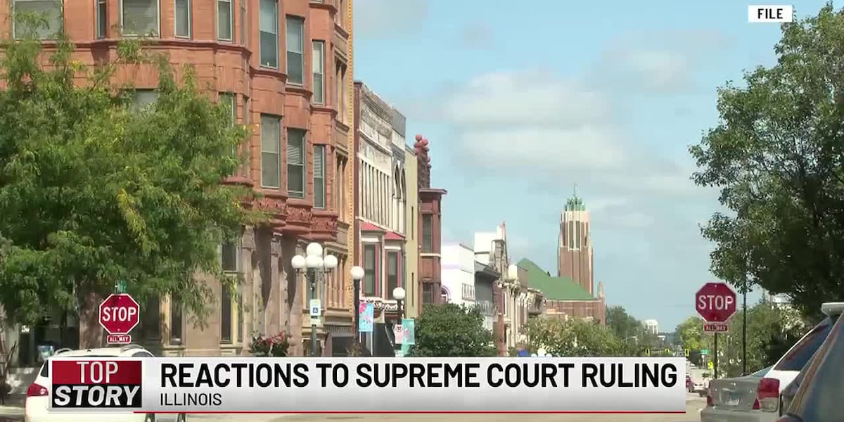 Illinois politicians on Supreme Court judicial power ruling - clipped version